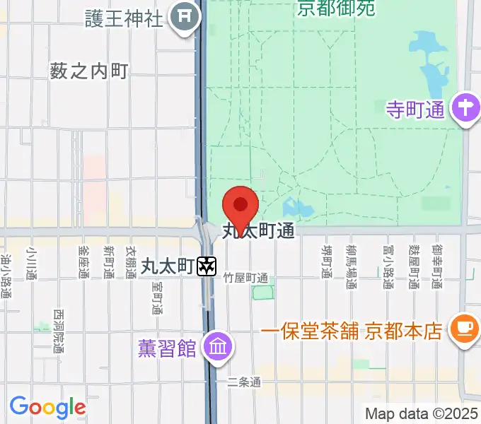 JEUGIAフォーラム京都御所南の地図