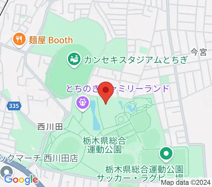 ユウケイ武道館の地図