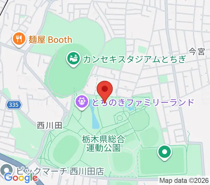 ユウケイ武道館の地図