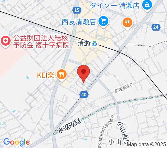 Studio Winの地図