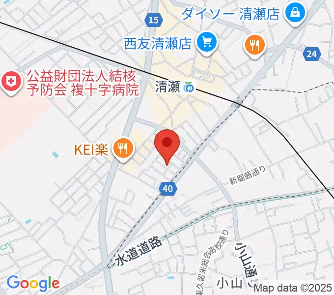 Studio Winの地図