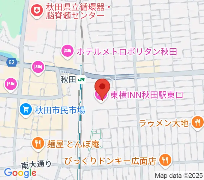 AL☆VEシアターの地図