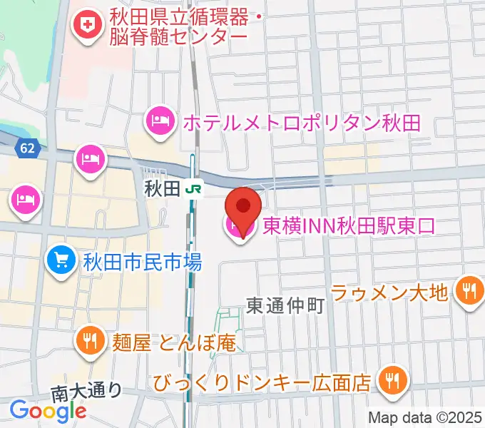 AL☆VEシアターの地図
