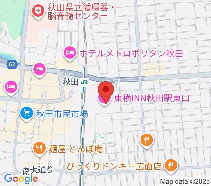 AL☆VEシアターの地図