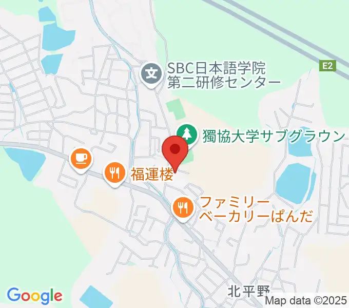 和’on Music Studioの地図