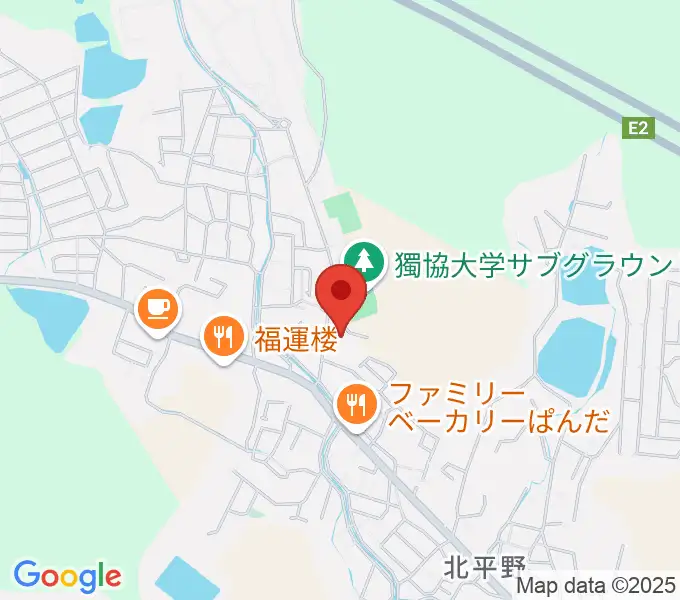 和’on Music Studioの地図