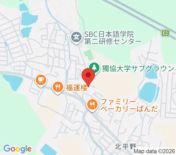 和’on Music Studioの地図