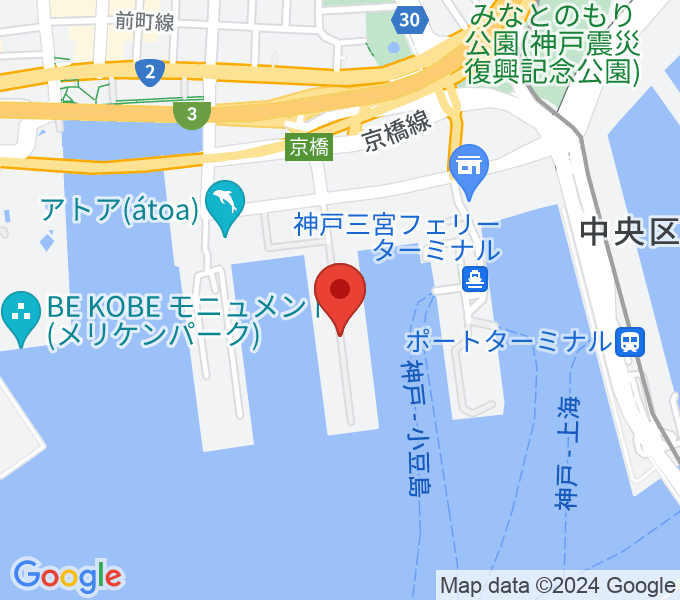 神戸アリーナの場所