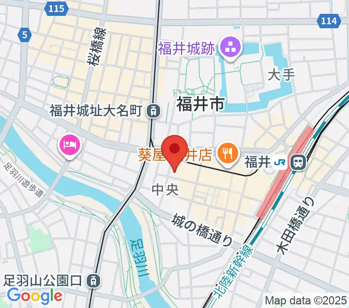 テアトルサンクの地図