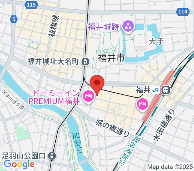 テアトルサンクの地図