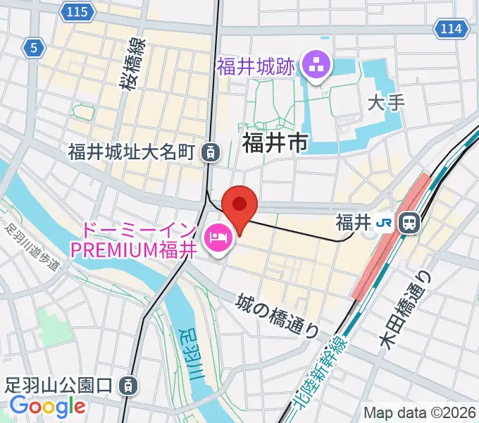 テアトルサンクの地図