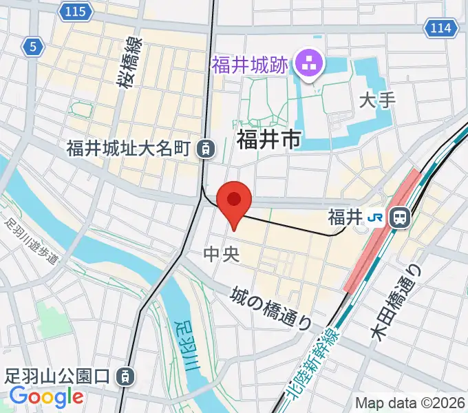 テアトルサンクの地図