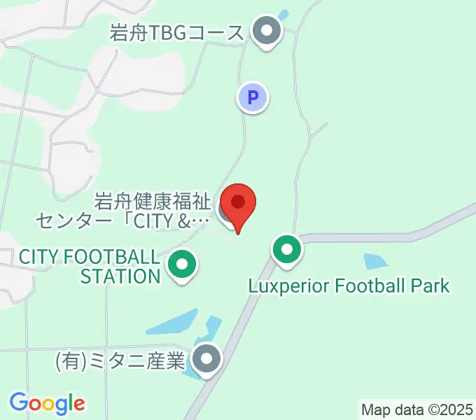 CITY FOOTBALL STATIONの地図