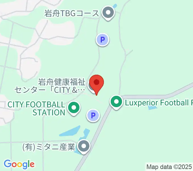 CITY FOOTBALL STATIONの地図