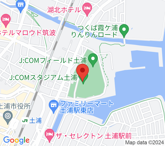 J:COMスタジアム土浦の場所