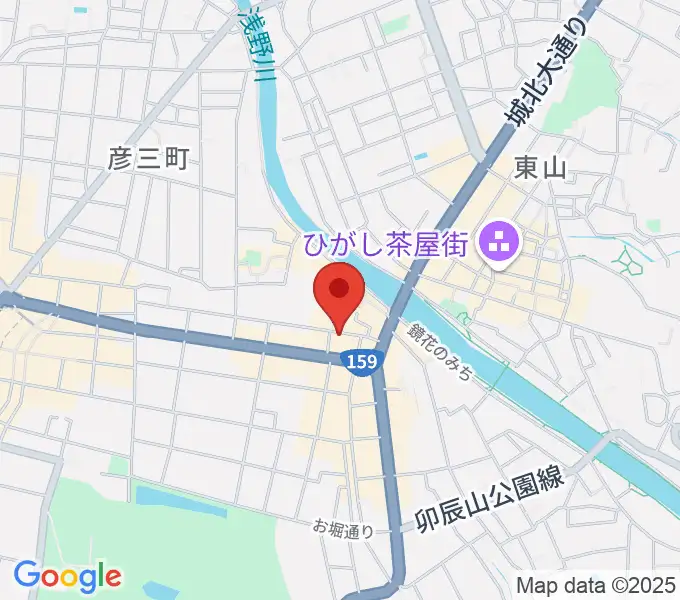 泉鏡花記念館の地図