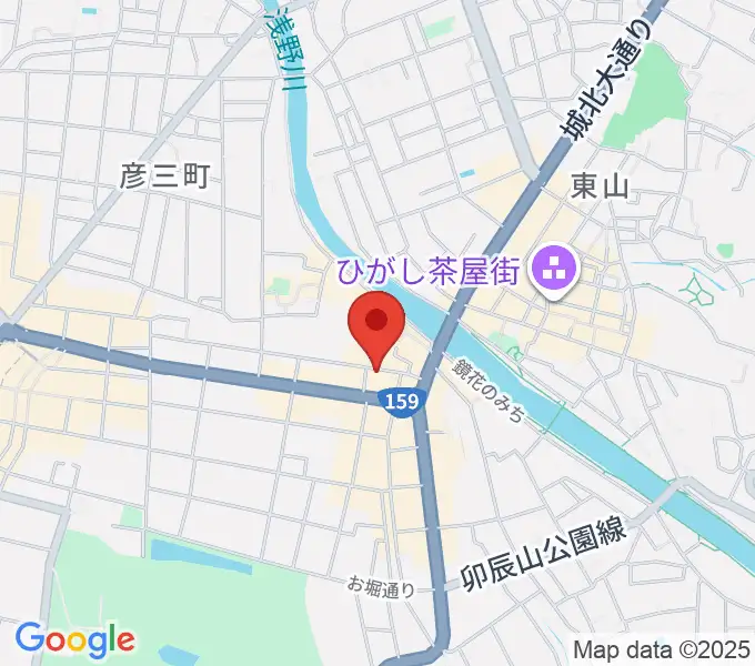 泉鏡花記念館の地図