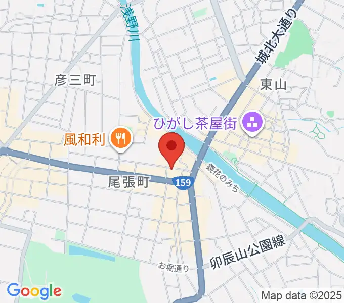 泉鏡花記念館の地図