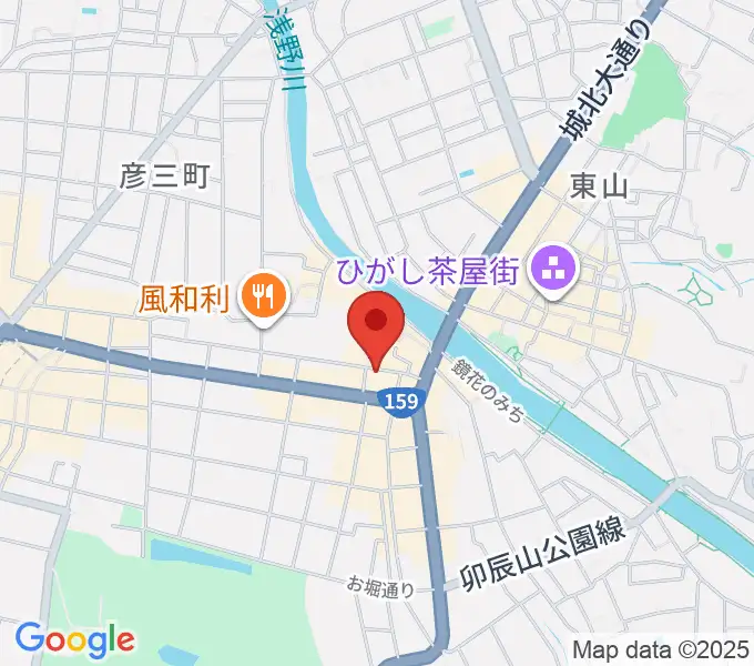 泉鏡花記念館の地図