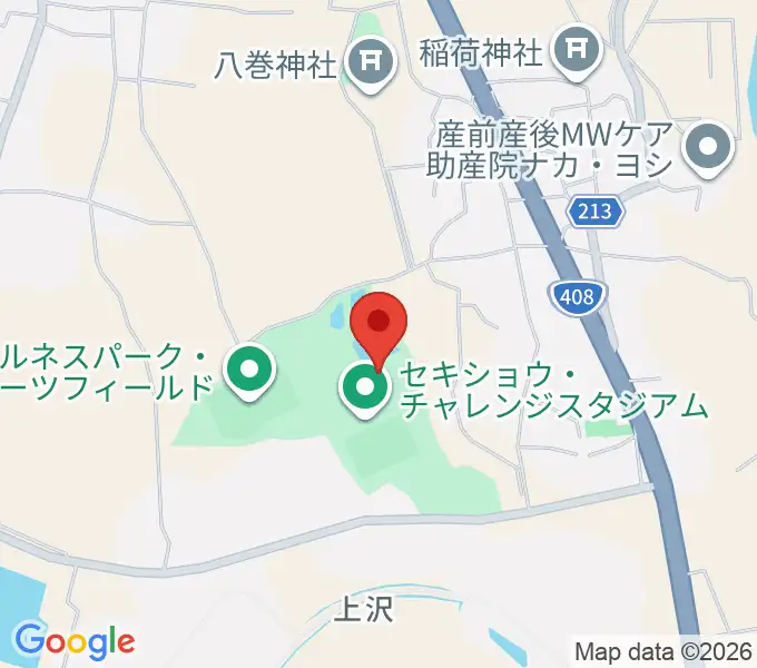 つくばウェルネスパーク・ヘルスプラザの地図
