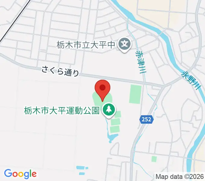 エイジェックさくら球場の地図