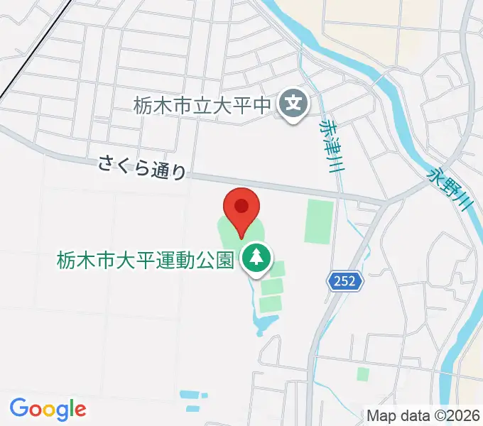 エイジェックさくら球場の地図