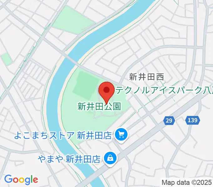 テクノルアイスパーク八戸の地図