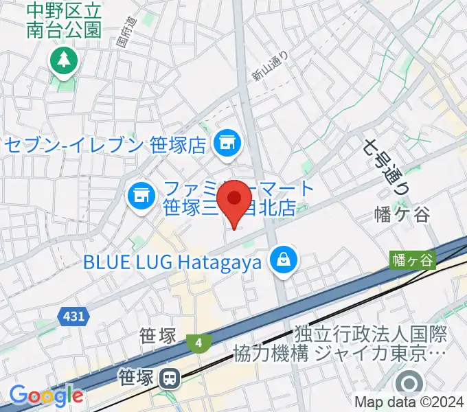 Majestic Studioの地図