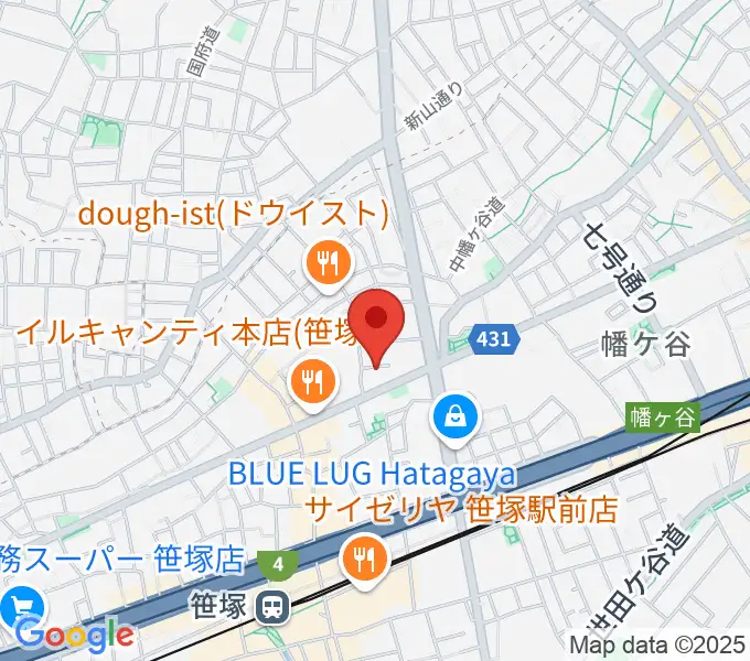 Majestic Studioの地図