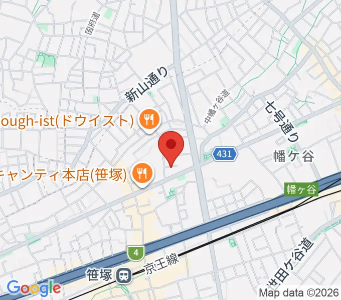 Majestic Studioの地図