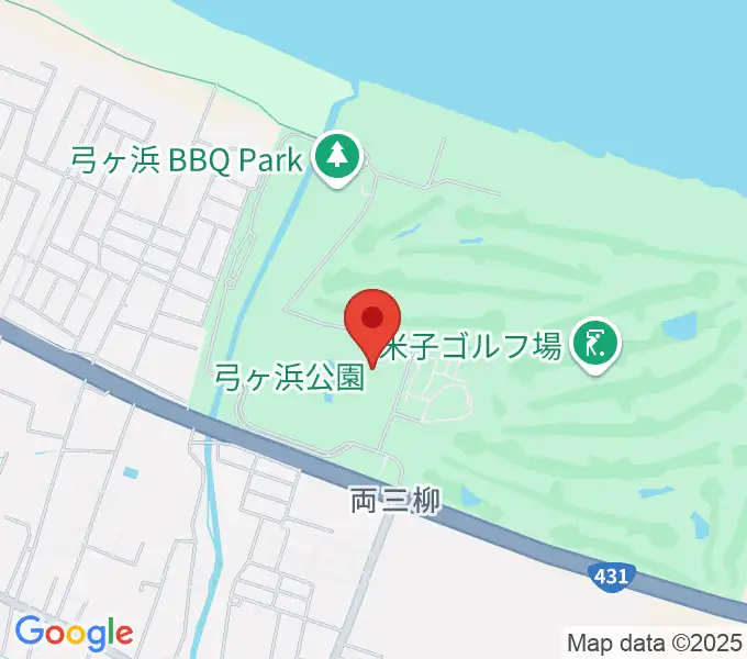鳥取県立武道館の地図