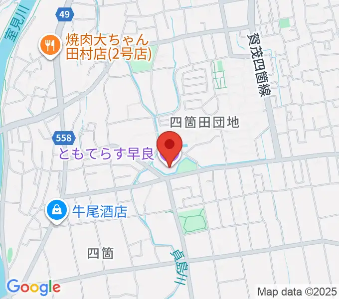 ともてらす早良の地図