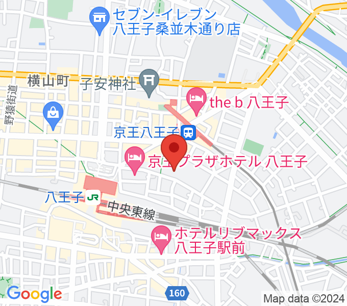 東京たま未来メッセの場所