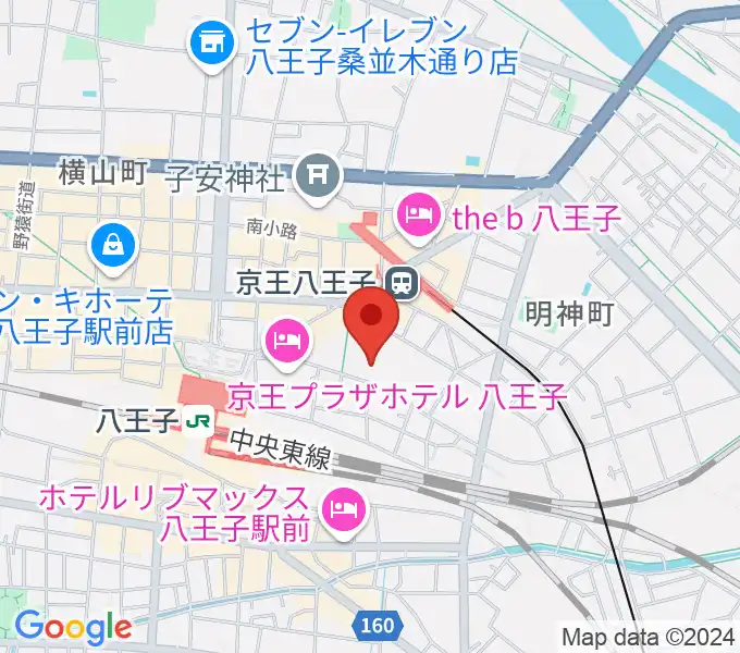 東京たま未来メッセの地図