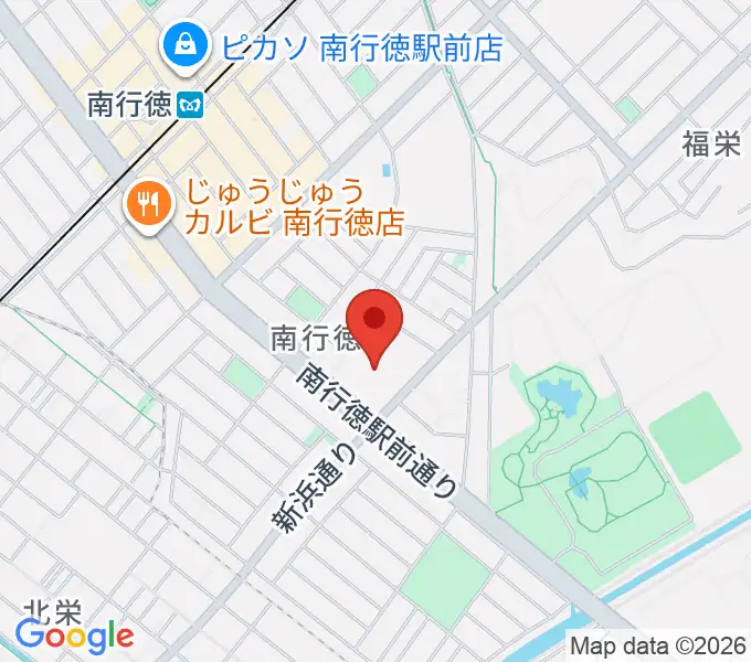 島村楽器SOCOLA 南行徳店の地図