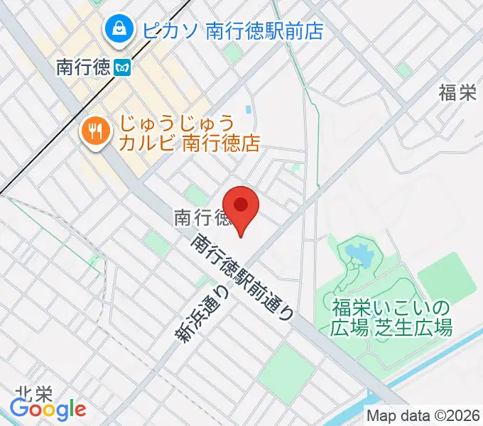 島村楽器SOCOLA 南行徳店の地図