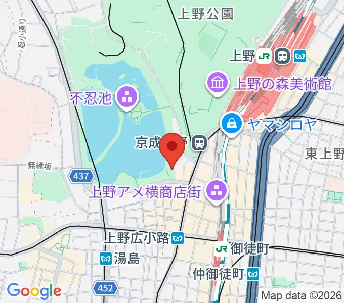 したまちミュージアムの地図