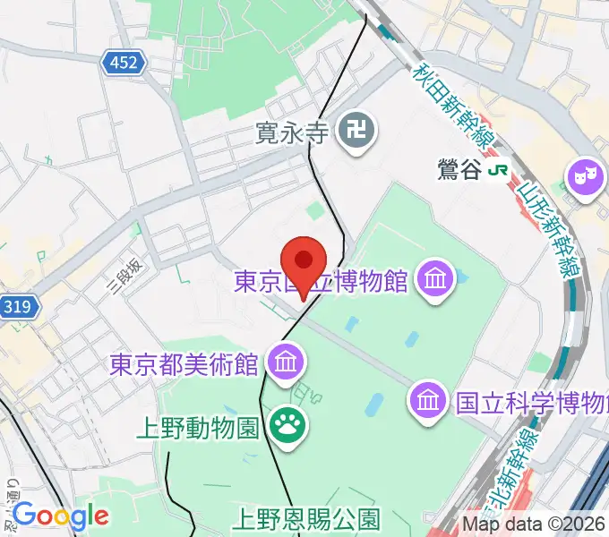黒田記念館の地図