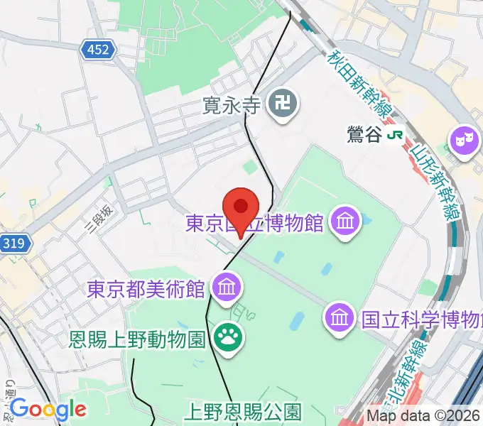黒田記念館の地図