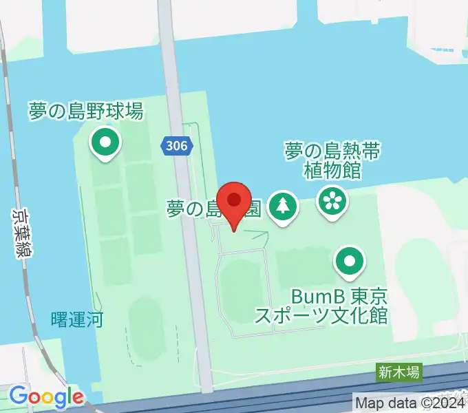 都立第五福竜丸展示館の地図