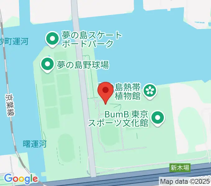 都立第五福竜丸展示館の地図