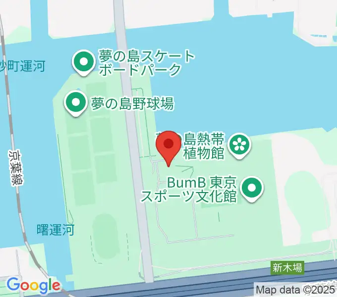 都立第五福竜丸展示館の地図