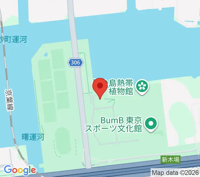 都立第五福竜丸展示館の地図