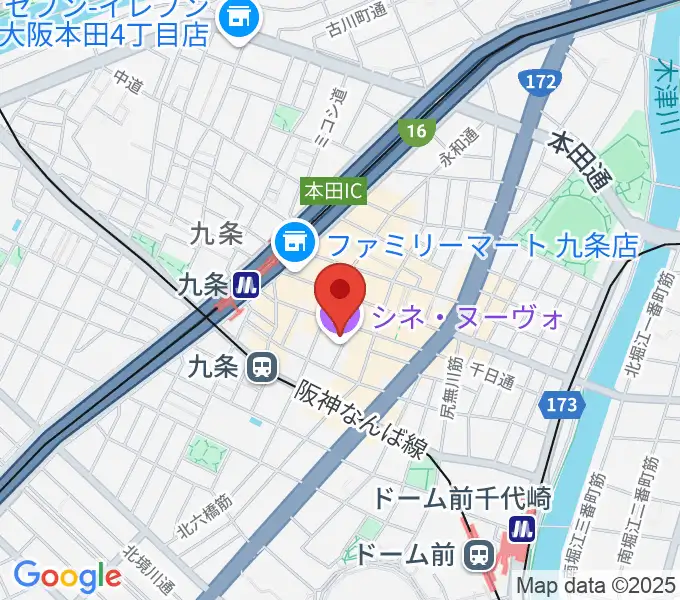 シネ・ヌーヴォの地図