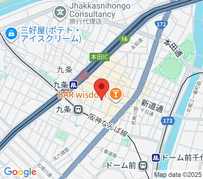 シネ・ヌーヴォの地図