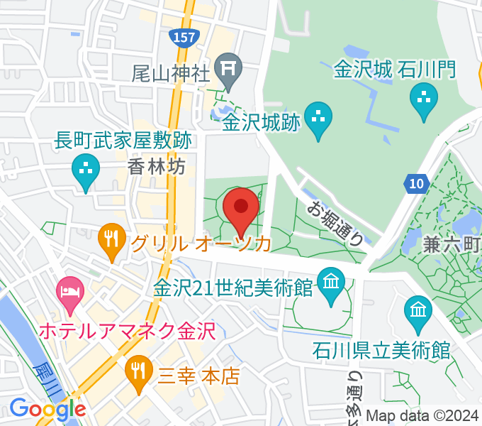 石川四高記念文化交流館の場所