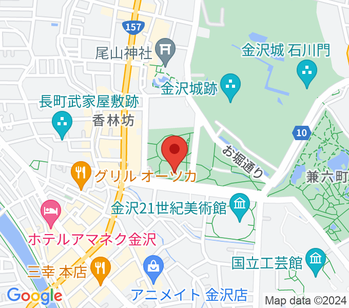 石川四高記念文化交流館の場所