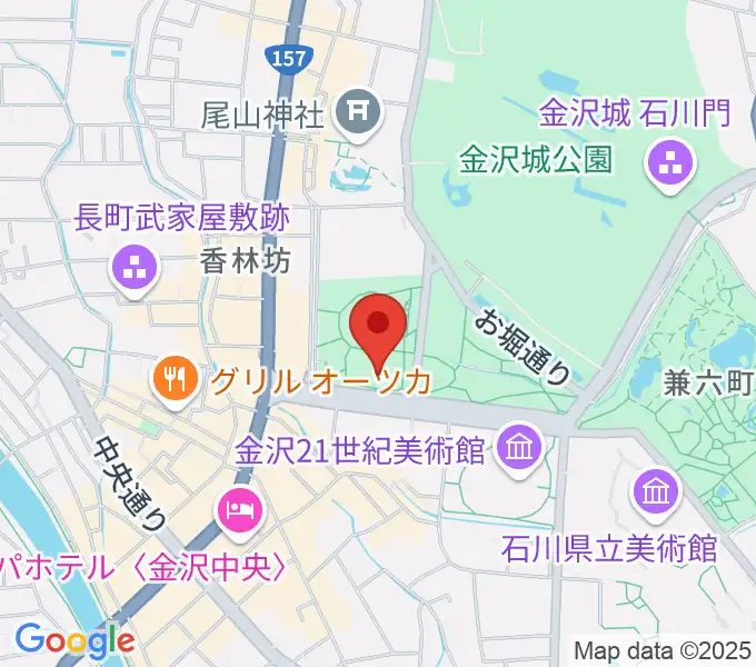 石川四高記念文化交流館の地図