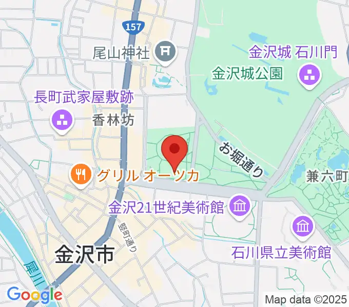 石川四高記念文化交流館の地図