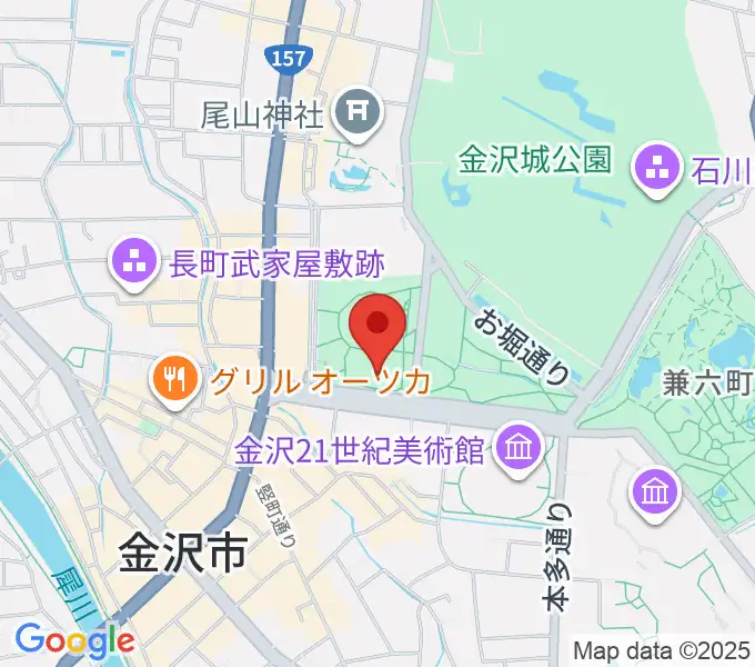 石川四高記念文化交流館の地図